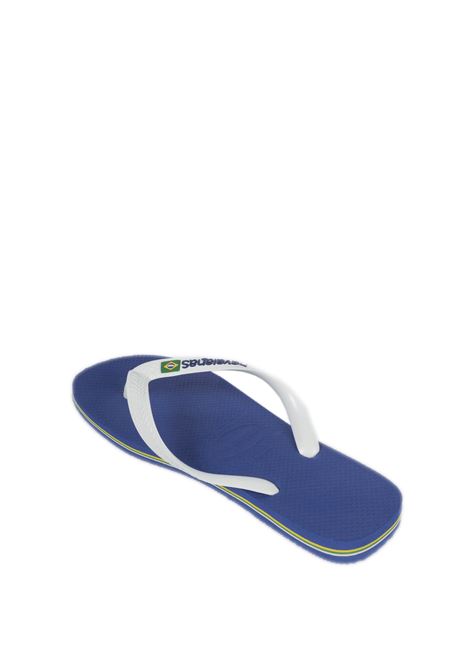 marine blue brasil logo sandal HAVAIANAS | 4110850BRASIL LOGO-2711